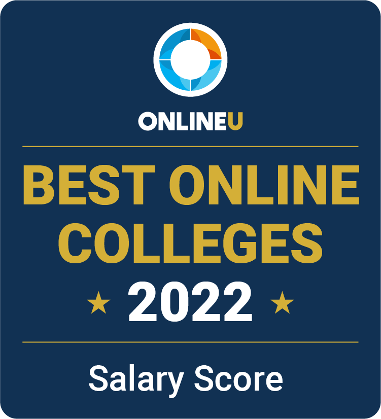2022 Best Online Bachelor's Degrees in Business Badge
