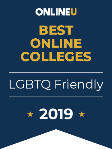 2019 Five-Star LGBTQ-Friendly Online Schools Badge