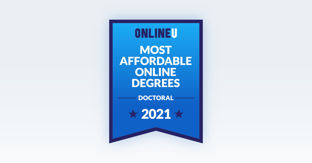 2021 Most Affordable Online Doctoral Programs | OnlineU