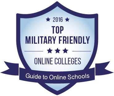 The 2016 Top Military Friendly badge