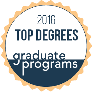 The 2016 Top Graduate Schools badge