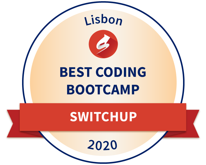 Best coding bootcamp in lisbon badge