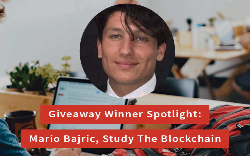 Mario Bajric, Study The Blockchain Alum
