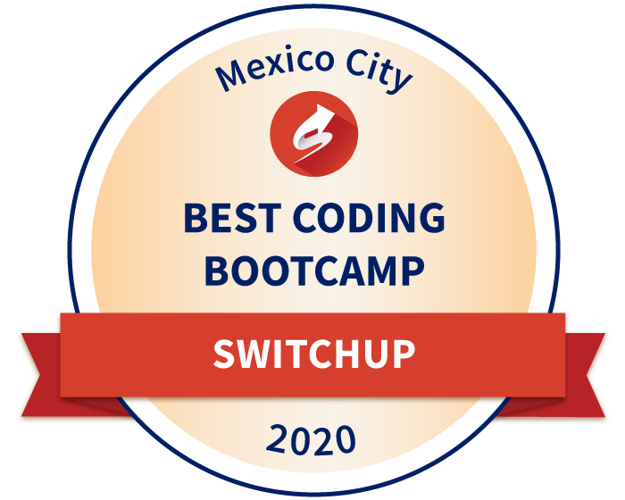 Best coding bootcamp in mexico city badge
