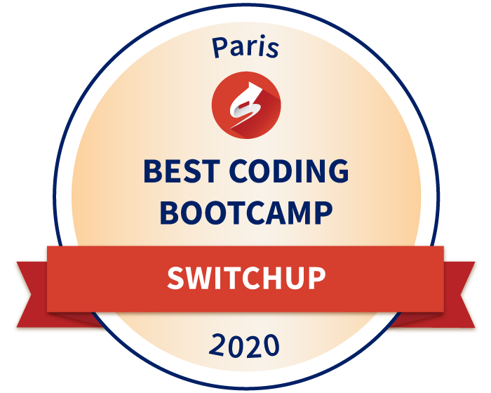 Best coding bootcamp in paris badge