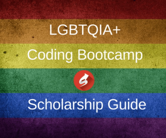 A comprehensive list of coding bootcamp scholarships for LGBTQIA+ students.