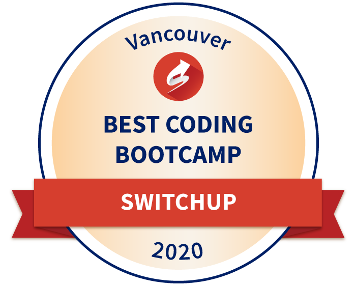 Best coding bootcamp in vancouver badge
