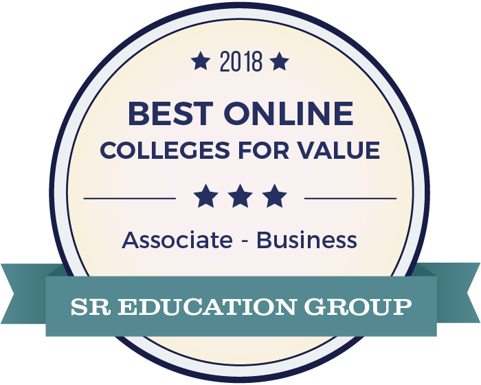 Business-Top Online Colleges-2018-Badge