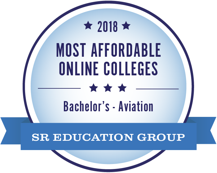 Aviation-Most Affordable Online Colleges-2018-Badge