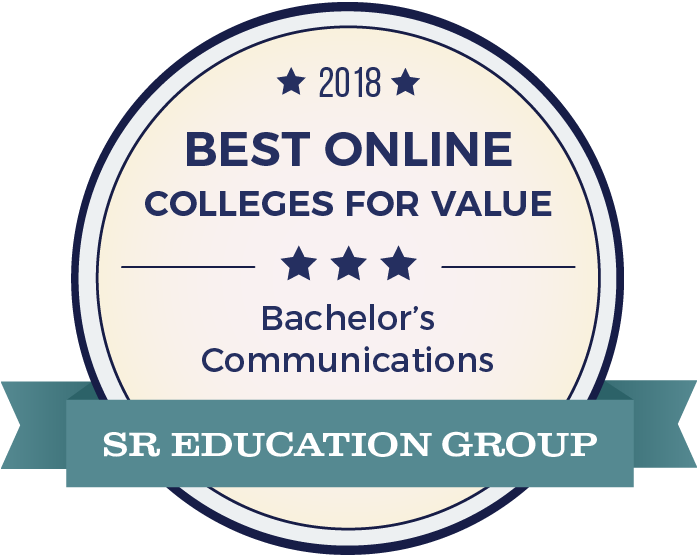 Communications-Top Online Colleges-2018-Badge