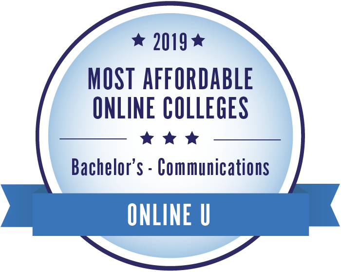 Communications-Top Online Colleges-2019-Badge