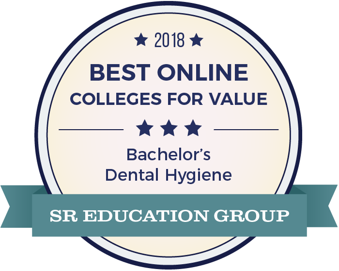 Dental Hygiene-Top Online Colleges-2018-Badge