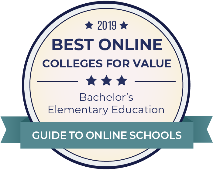 Elementary Education-Top Online Colleges-2019-Badge