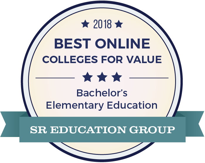 Elementary Education-Top Online Colleges-2018-Badge