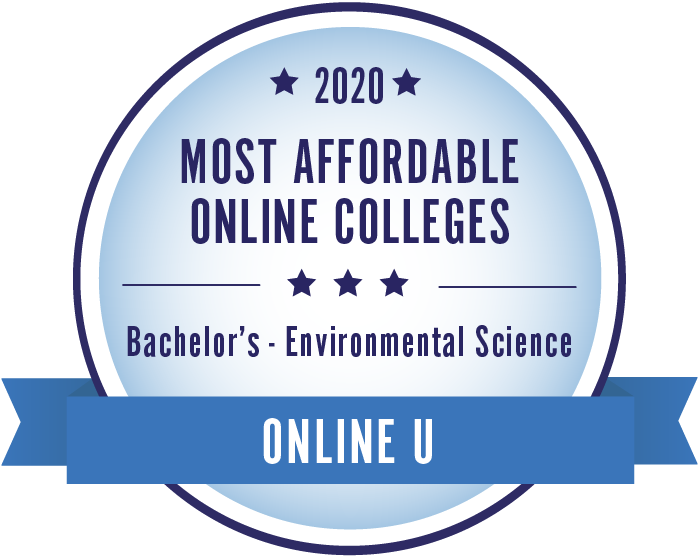 2020 Most Affordable Environmental Science Bachelors Degrees Badge