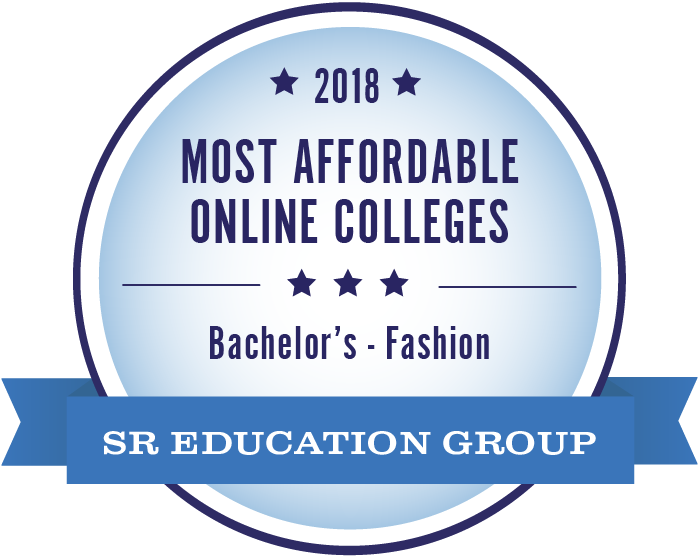 Fashion-Most Affordable Online Colleges-2018-Badge