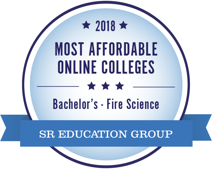Fire Science-Most Affordable Online Colleges-2018-Badge