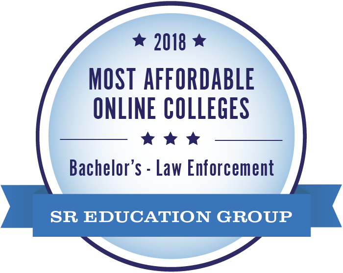 Law Enforcement-Most Affordable Online Colleges-2018-Badge
