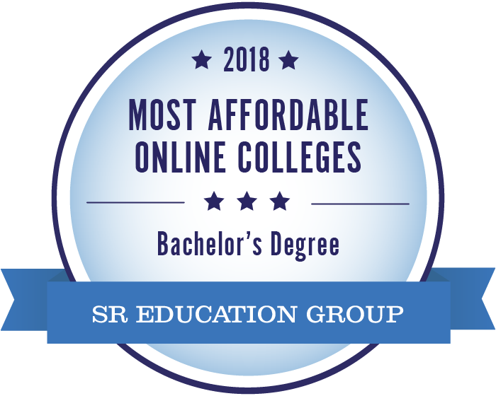 Most Affordable Online Colleges-2018-Badge