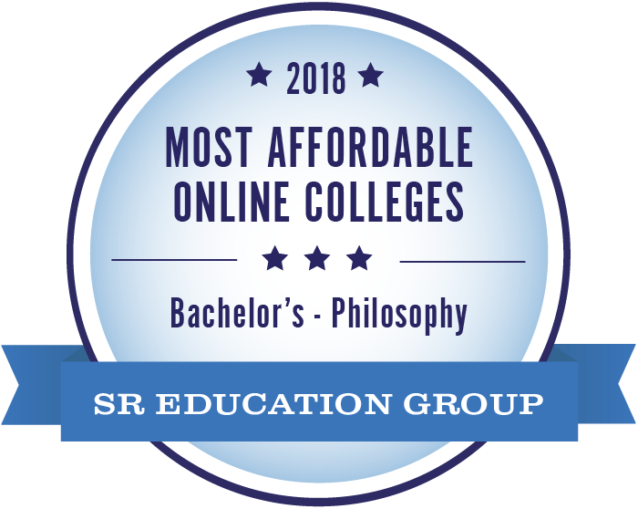 Philosophy-Most Affordable Online Colleges-2018-Badge