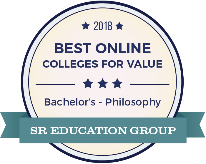 Philosophy-Top Online Colleges-2018-Badge
