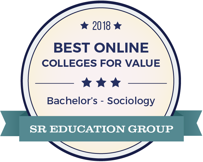 Sociology-Top Online Colleges-2018-Badge