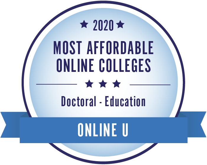 2020 Most Affordable Education Doctoral Degrees Badge