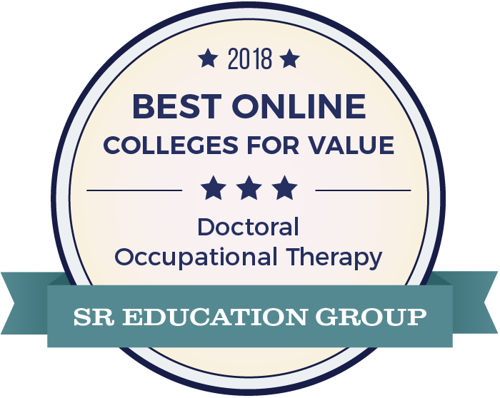 Occupational Therapy-Top Online Colleges-2018-Badge
