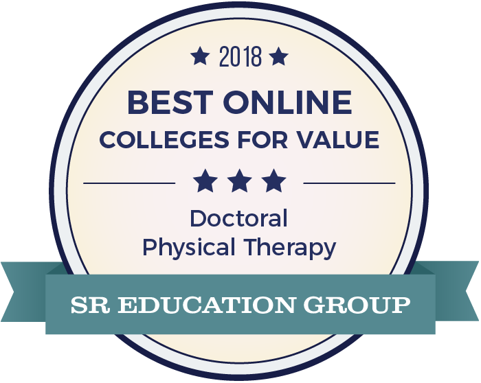 Physical Therapy-Top Online Colleges-2018-Badge