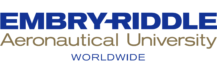 Embry-Riddle Aeronautical University-Worldwide Logo