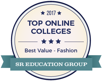 Fashion-Top Online Colleges-2017-Badge
