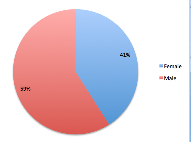 gender pie chart
