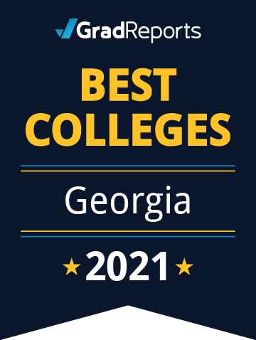 2021 Best Colleges in Georgia Badge