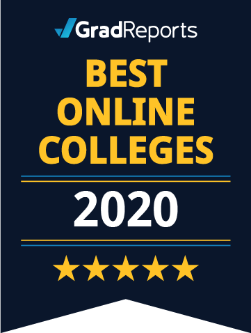 2020 Best Online Colleges Badge