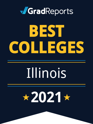 2021 Best Colleges in Illinois Badge