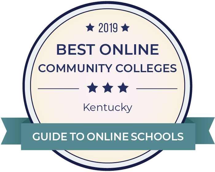 2019 Best Online Community Colleges in kentucky Badge
