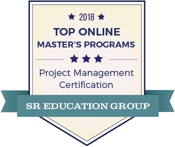 Project Management-Top Online Colleges-2018-Badge