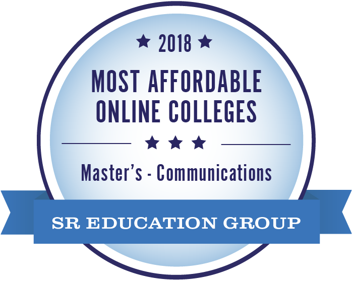 Communications-Most Affordable Online Colleges-2018-Badge