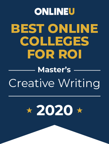 2020 Best Online Master's in Creative Writing Badge