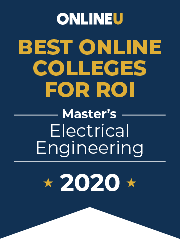 2020 Best Online Master's in Electrical Engineering Badge