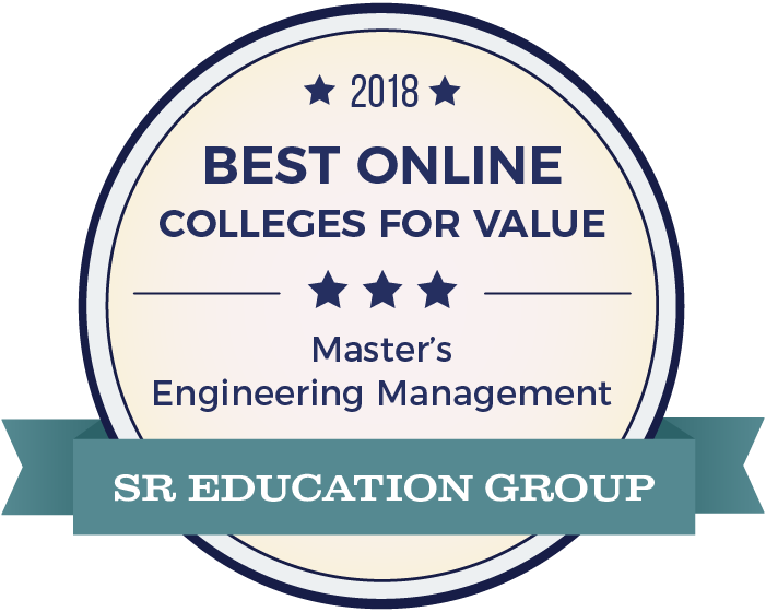 Engineering Management-Top Online Colleges-2018-Badge