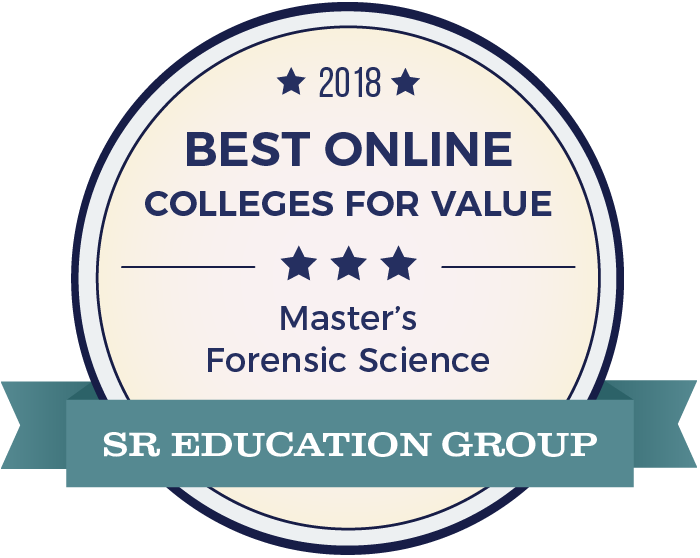 Forensic Science-Top Online Colleges-2018-Badge