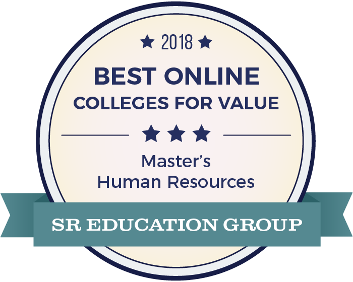 Human Resources-Top Online Colleges-2018-Badge
