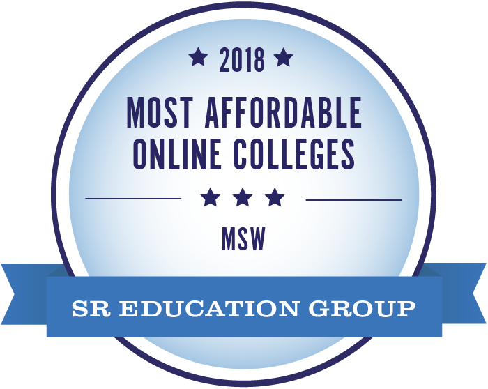 MSW-Most Affordable Online Colleges-2018-Badge