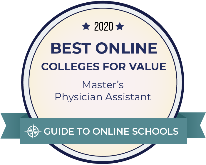 2020 Best Online Master's in Physician Assistant Badge
