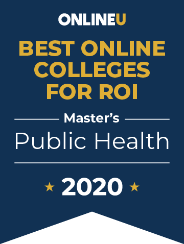 2020 Best Online Master's in Public Health Badge