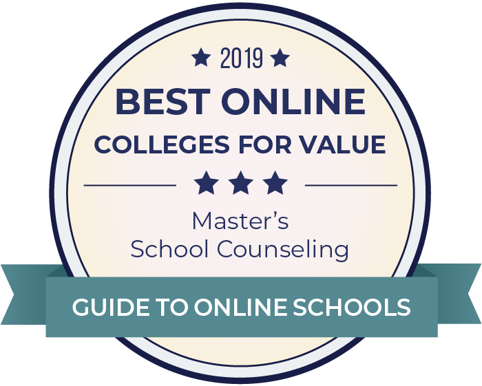 School Counseling-Top Online Colleges-2019-Badge