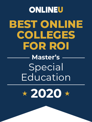 2020 Best Online Master's in Special Education Badge