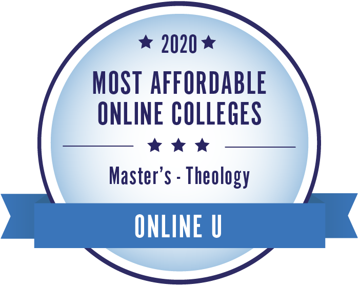 Theology-Most Affordable Online Colleges-2020-Badge