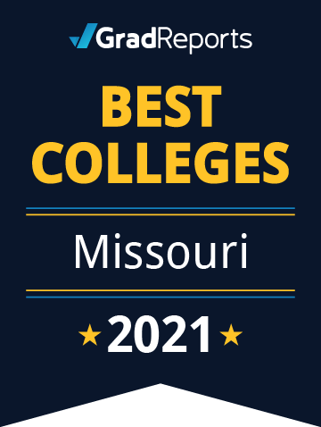 2021 Best Colleges in Missouri Badge